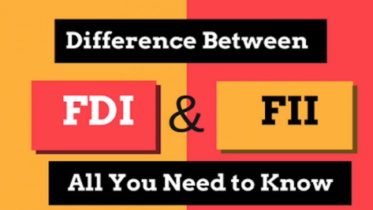 Difference Between FDI and FII