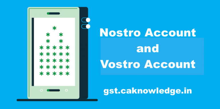Nostro Account and Vostro Account