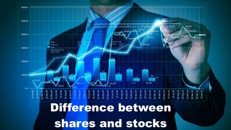 Difference between shares and stocks