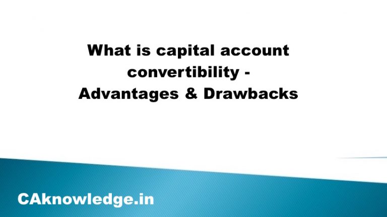 capital account convertibility
