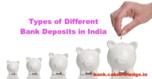 Types of Different Bank Deposits in India