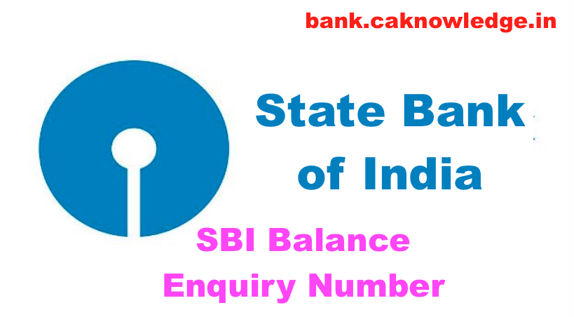 bank of india account balance enquiry phone number