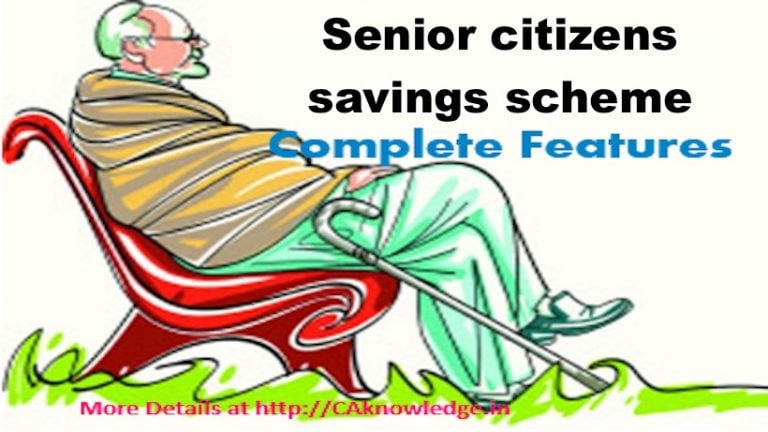 Senior citizens savings scheme