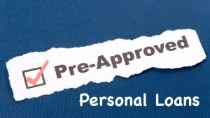Pre approved personal loans