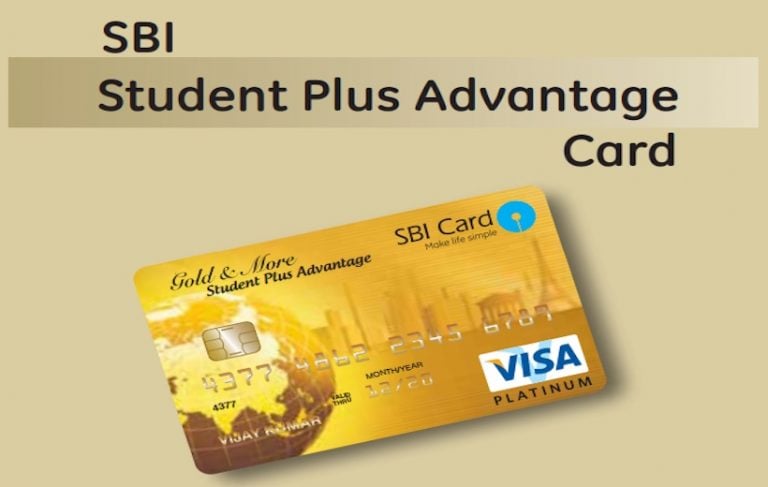 SBI Student plus Advantage Credit Card