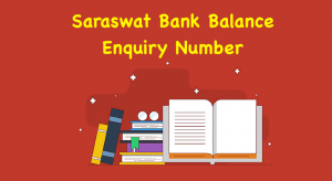 Saraswat Bank Balance Enquiry Number