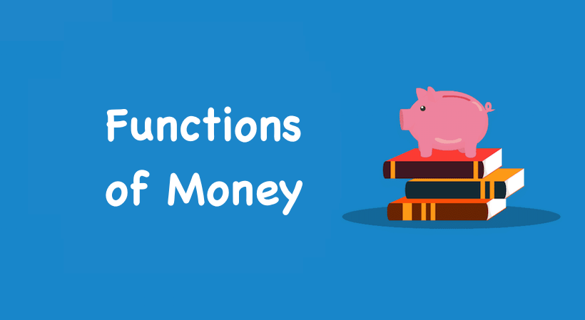 main functions of money
