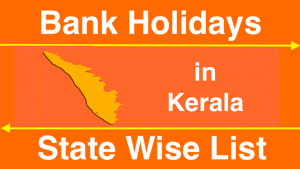 Bank Holidays in Kerala