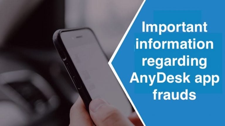 AnyDesk app frauds