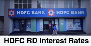 HDFC RD Interest Rates