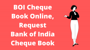 BOI Cheque Book Online