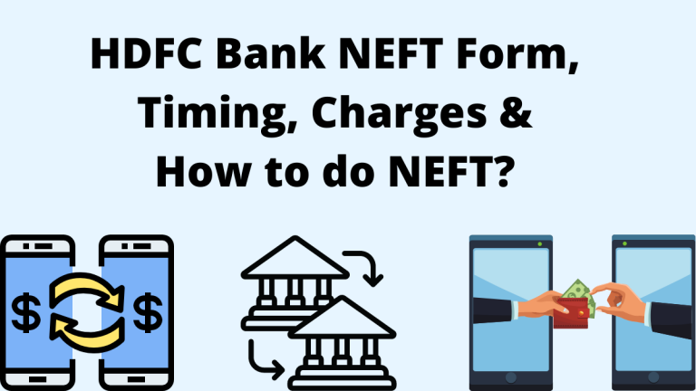 HDFC Bank NEFT Form