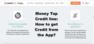 Money Tap Credit line
