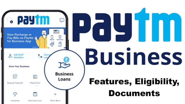 Paytm business loan
